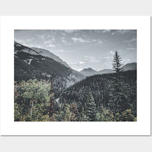 Jasper National Park Mountain Landscape Photography V3 Posters and Art